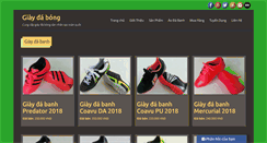 Desktop Screenshot of giaydabanh.net